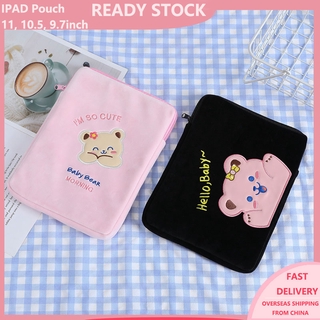 Túi đựng ipad hình gấu dễ thương 11/ 10.5/ 9.7 inch
