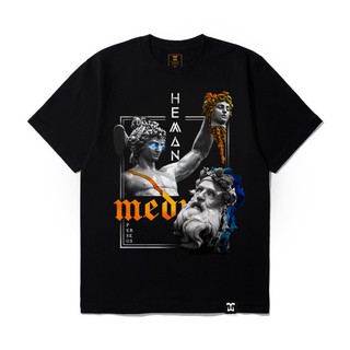 Áo thun Teeworld TW x Renaissance (Phục Hưng) - Heman Nam Nữ Trắng Đen Form Rộng Unisex