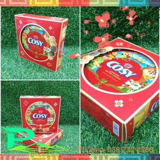 Bánh quy Cosy hộp thiếc 217g Socola