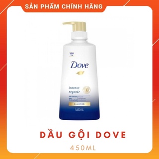 Dầu gội dove intense repair dành cho tóc hư tổn 450ml