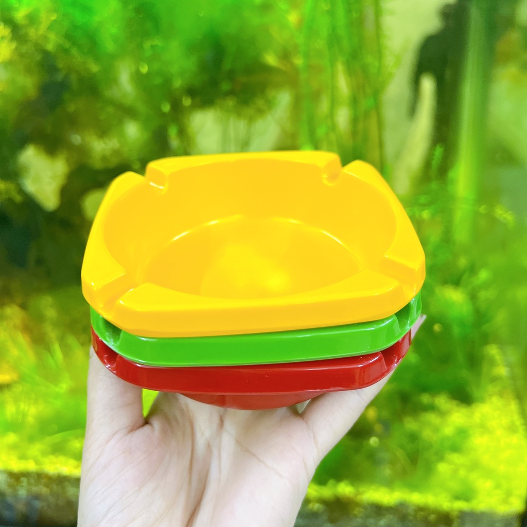 Gạt tàn thuốc màu nhựa melamine để bàn tiện lợi Fataco