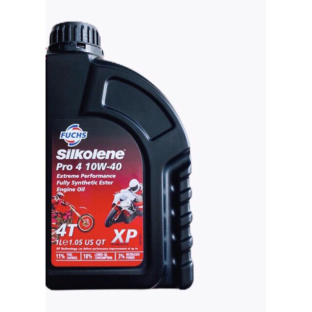 Nhớt cao cấp Fuchs Silkolene Pro 4 10w40 1L