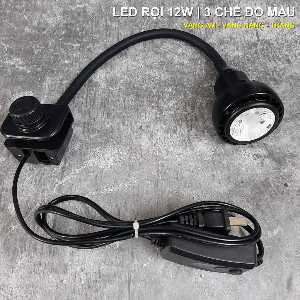 Led Rọi Kẹp Thành Bể nhiều màu tuỳ chọn - Led Rọi Thuỷ Sinh, Bán Cạn & Cá cảnh