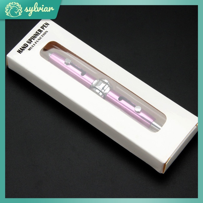 [sylviar] Bút Bi Dạng Con Quay Bằng Kim Loại Quà Tặng Cho Người Lớn Trẻ Em
