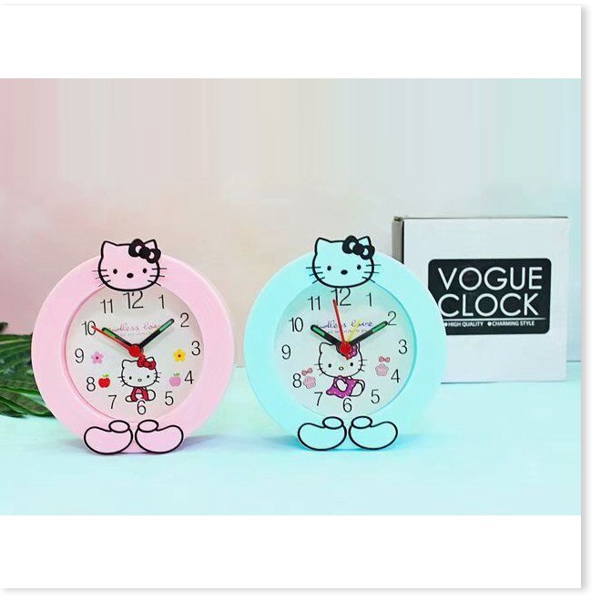 Đồng hồ để bàn  BH 1 THÁNG   Đồng hồ để bàn Hello Kitty giúp bạn đo thời gian, hẹn giờ  và trang trí căn phòng 5444