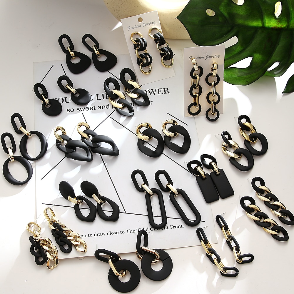 Khuyên Tai Nữ Trang Tạo Hình Độc Đáo