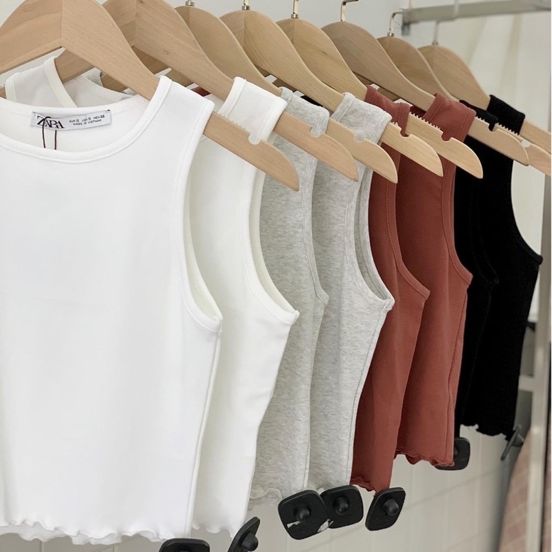 Áo Balo croptop cuộn biên