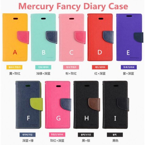 Mercury Fancy Diary Iphone 6 Plus - 5.5 Inch Sarong 100% Original - Quality