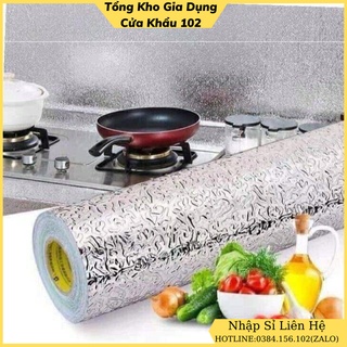 Combo 3 cuộn giấy bạc dán bếp , bếp ga , tủ đa năng