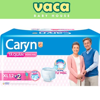 Hcm - có hàng tặng tã quần caryn size xl12 miếng - ảnh sản phẩm 1