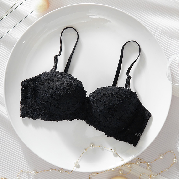 Áo Lót Nữ Ren Hoa Cài Sau Đệm Mỏng Có Gọng Nâng Ngực Thoải Mái Eva Bra - 7001