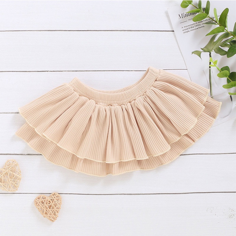 Chân Váy Ngắn Bằng Cotton Phong Cách Hàn Quốc mùa hè Cho Bé Gái Sơ Sinh 0-24 Tháng