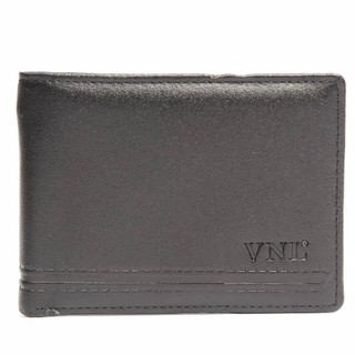 Ví nam da bò thật cao cấp Chính Hãng Da Giày Việt Nam VNL (đen phối viền)