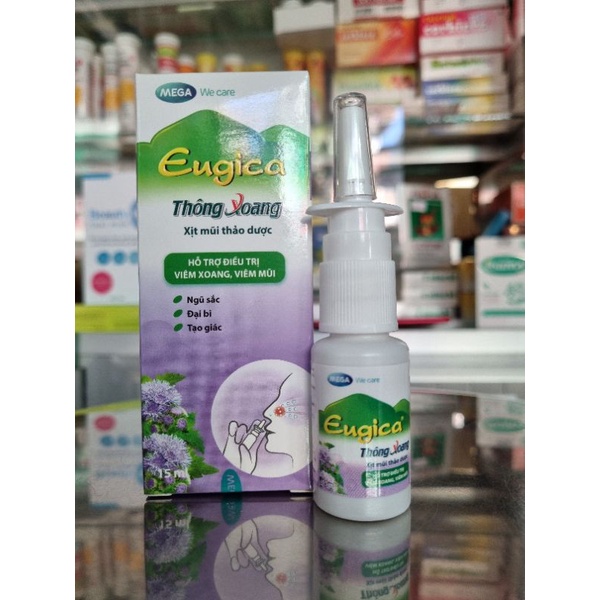 Xịt Mũi Thảo Dược Thông Xoang Eugica