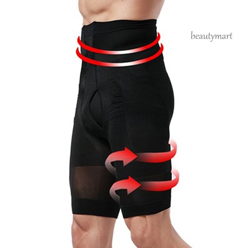 Quần short nịt bụng đốt cháy mỡ thừa định hình cơ thể cho nam