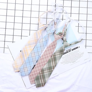 New jk tie female uniform accessories wild college style sub-buckle tie casual Japanese multi color