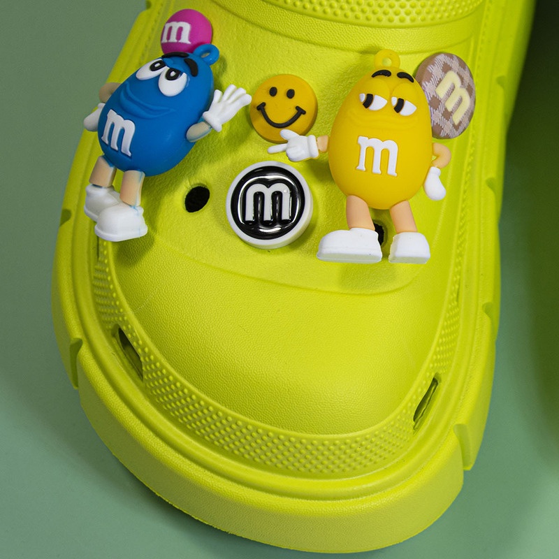 Phụ Kiện Trang Trí Giày Crocs Hình Hoạt Hình Dễ Thương DIY