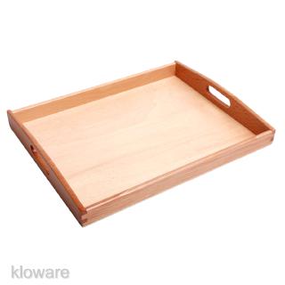 Wooden Montessori Material – Rectangle Tray 32x24cm