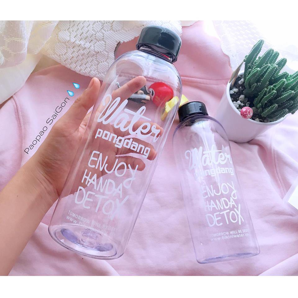 #tặngTÚIVẢIBỐ 💧💧BÌNH PONGDANG MẶP MẶP 1000ml.💧💧