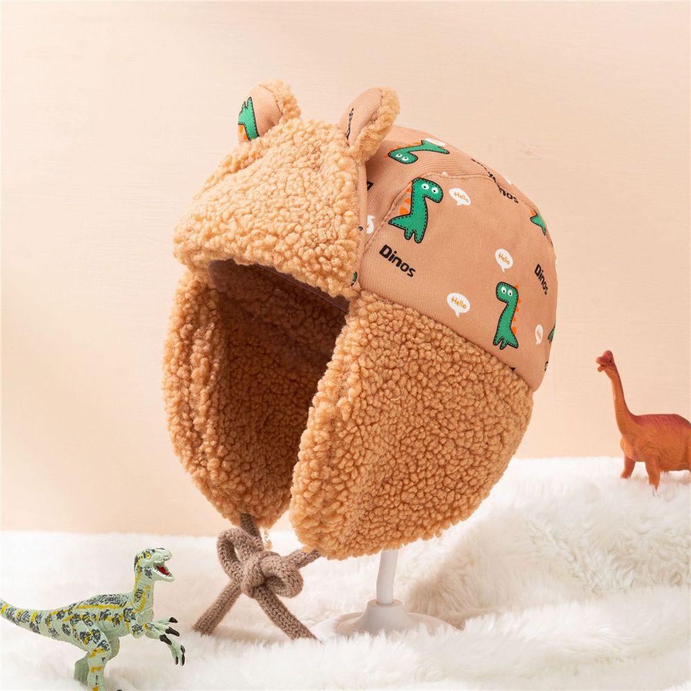 SUMU Mũ Lông Cừu Bảo Vệ Tai Giữ Ấm Mùa Đông Cho Bé