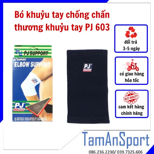 Bó khuỷu tay chống chấn thương PJ 603 bảo vệ cùi trỏ