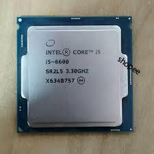 CPU intel I5 - 6600 Tray không box+tản