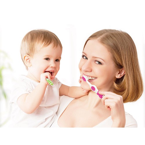 Bàn chải đánh răng cho bé từ 3 -6 tuổi ku.ku duckbill ku1129