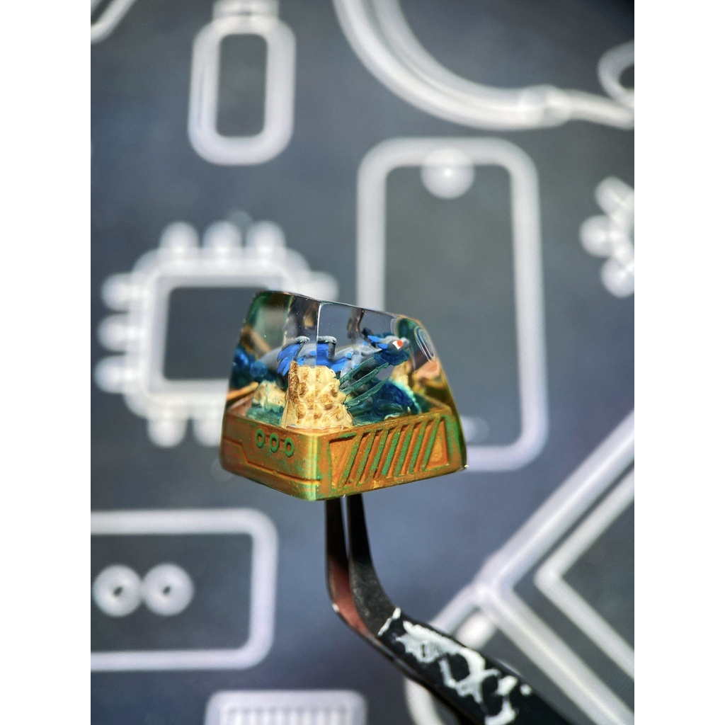 Keycap resin pokemon - nút bàn phím cơ - artisan