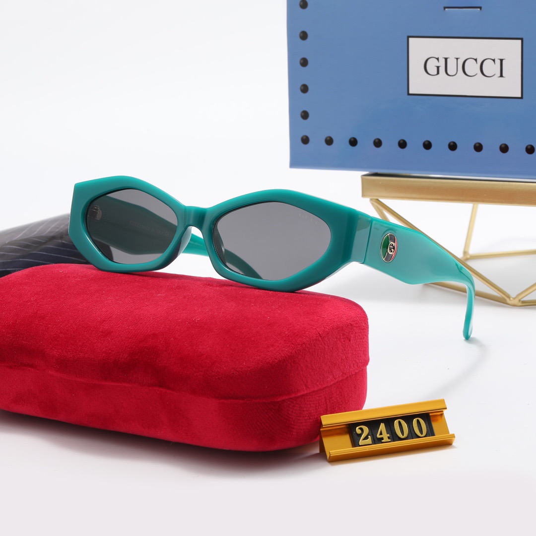 Gucci Kính râm 2021 kính chống tia UV phân cực mới của nam và nữ