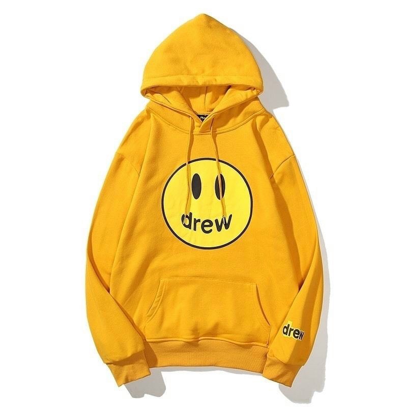 Áo nỉ Hoodie Drew house mặt cười NAKER shop, Áo hoodie drew nam nữ form rộng Unisex