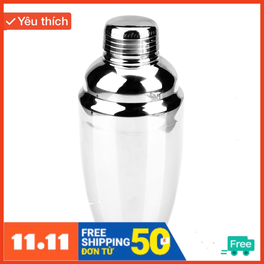 Bình Lắc Shaker Inox 350ml ,530ml ,700ml