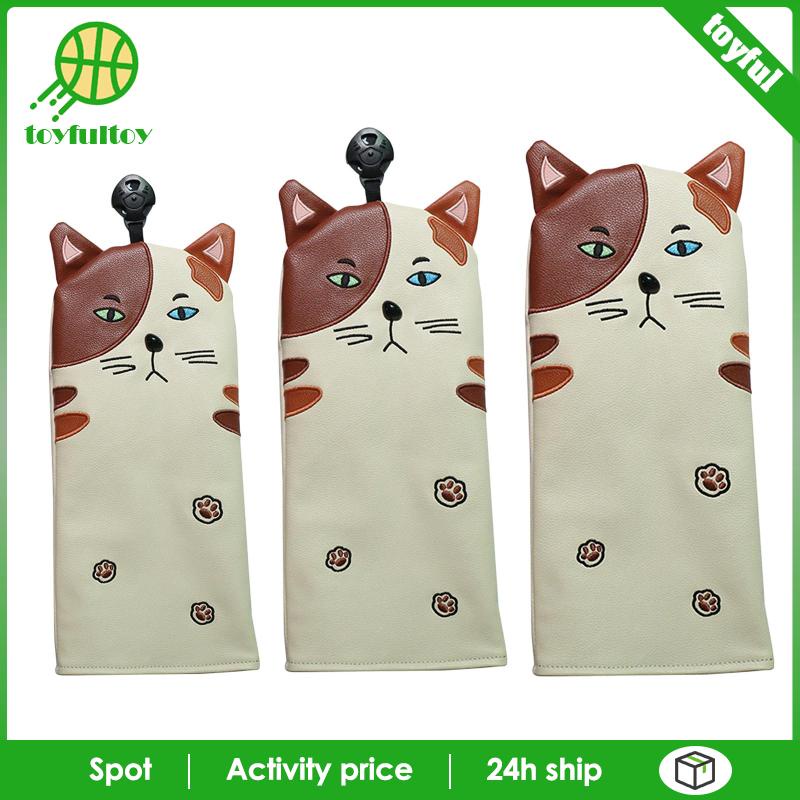 Vỏ Bọc Đầu Gậy Đánh Golf Bằng PU Cao Cấp Cho Golf Club FW UT 26x11.5cm UT