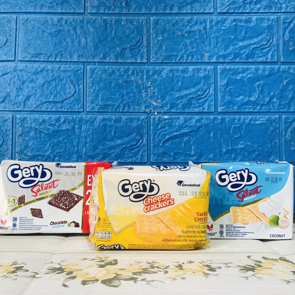 Bánh Quy Phô Mai Gery Cheese Cracker Gói 100g