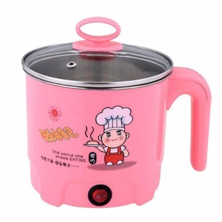 (TẶNG 2 KHẨU TRANG Y TẾ 4 LỚP) CA NẤU MÌ, NẤU LẨU SIÊU TỐC MINI 18CM