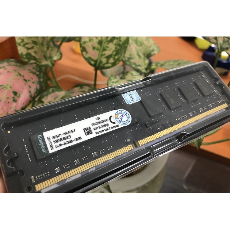 💻 Ram Kingston DDR3 4GB Bus 1333MHz PC3-10600 1.5V Dùng Cho Máy Tính Để Bàn PC Desktop (Bh 36 tháng)