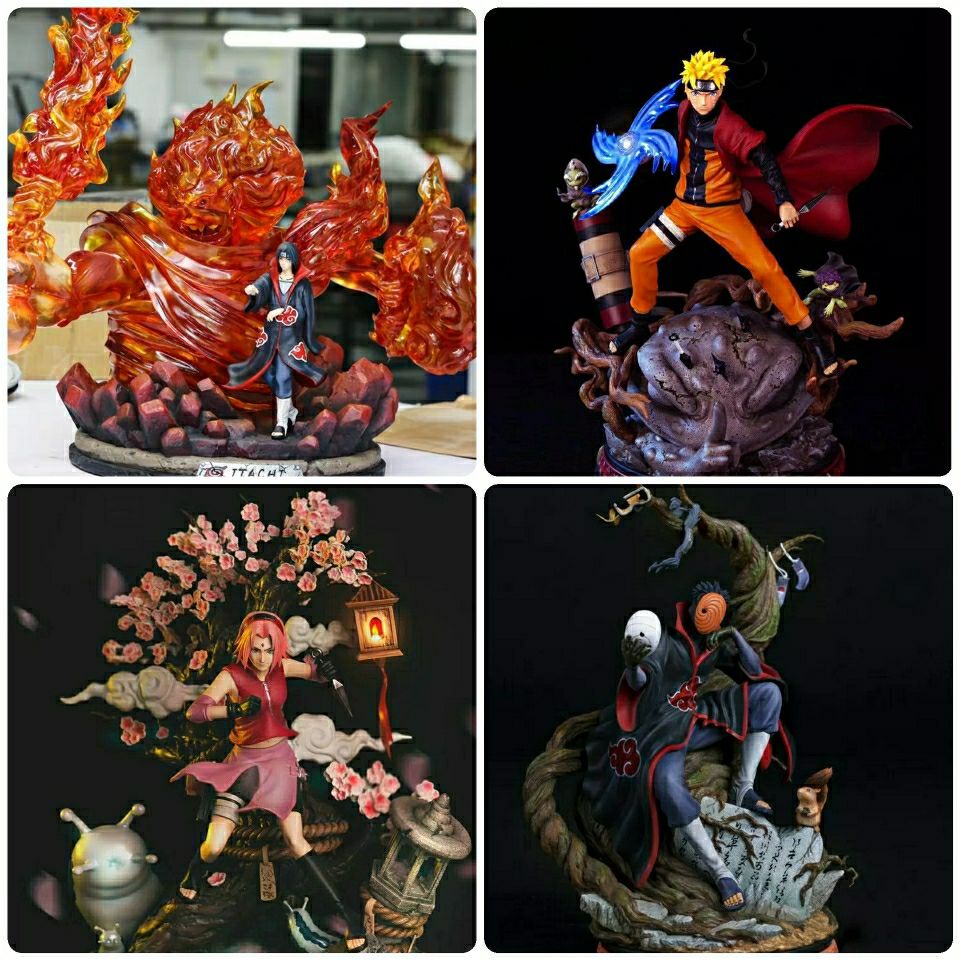 Mô Hình Nhân Vật Naruto Trang Trí Đẹp Mắt