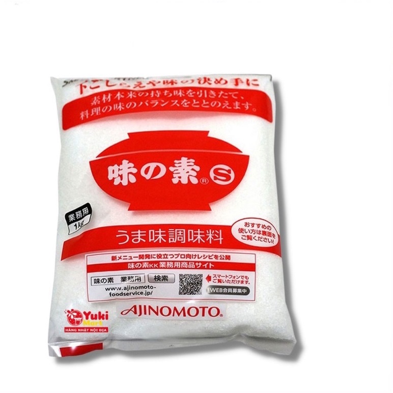 Bột ngọt nhãn hiệu Ajinomoto 1kg Nhật Bản