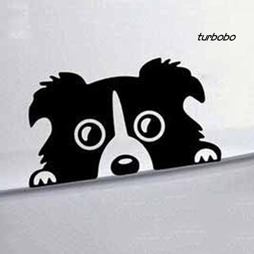 Miếng Dán Phản Quang Chống Thấm Nước Họa Tiết Chú Chó Con Dễ Thương Trang Trí Xe Hơi / Cốp Xe