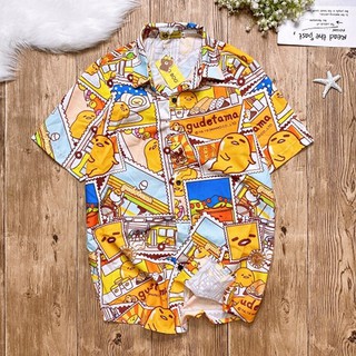 [Banana]- Áo sơ mi hoạt hình  (M,L,XL)