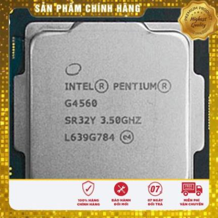 (giá khai trương) Bộ xử lý Intel® Pentium® G4560 (3M bộ nhớ đệm, 3,50 GHz