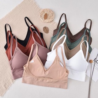 Bra Tăm Cotton Kháng Khuẩn Nâng Ngực