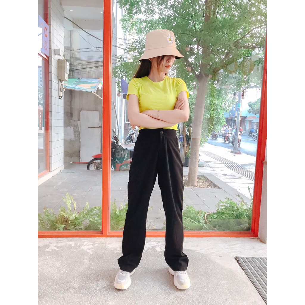 Áo croptop thun