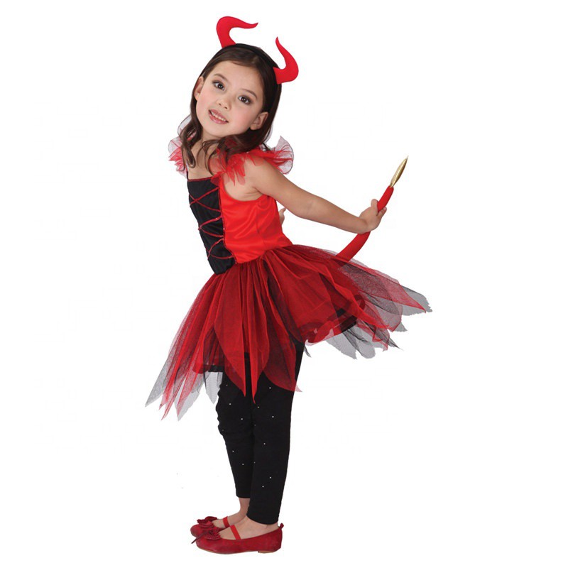 Đồ hóa trang trẻ em - Váy Quỷ đỏ | Devil Girl - G0093 - Yay