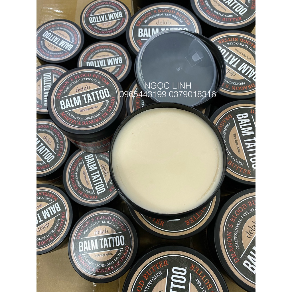 HÀNG CHÍNH HÃNG Balm Tattoo Dưỡng Xăm Huyết Rồng 50G và 250G