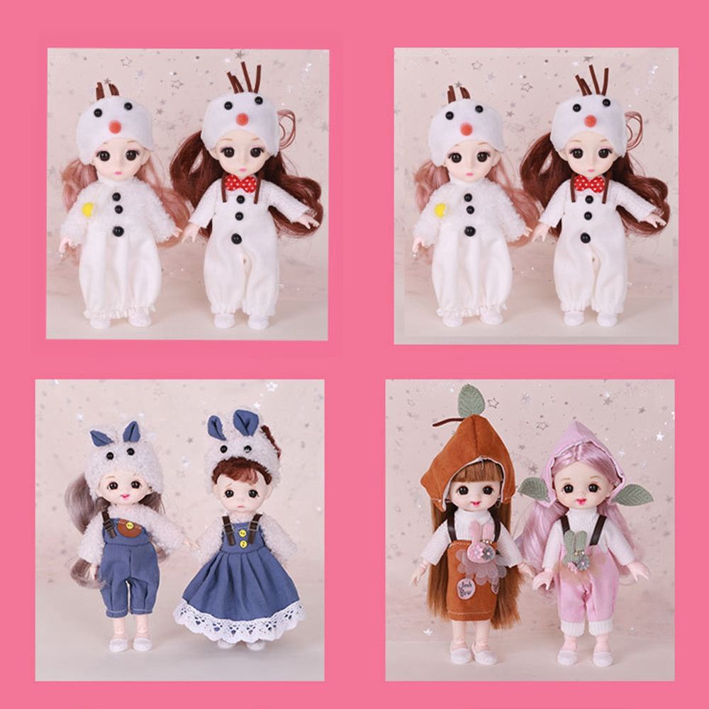 CLEVER New 16 Styles Ob11 Gsc 16~17cm Doll Fashion Dress 1/12Bjd Molly Obitsu 11 Ob11