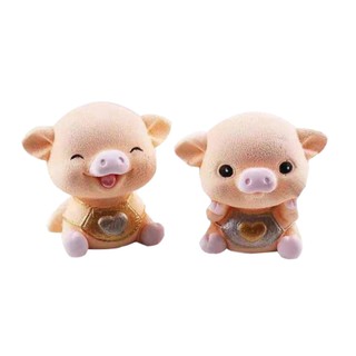 Combo Bộ Đôi Khuôn Heo Silicon 4d làm bánh làm rau câu Dễ Thương