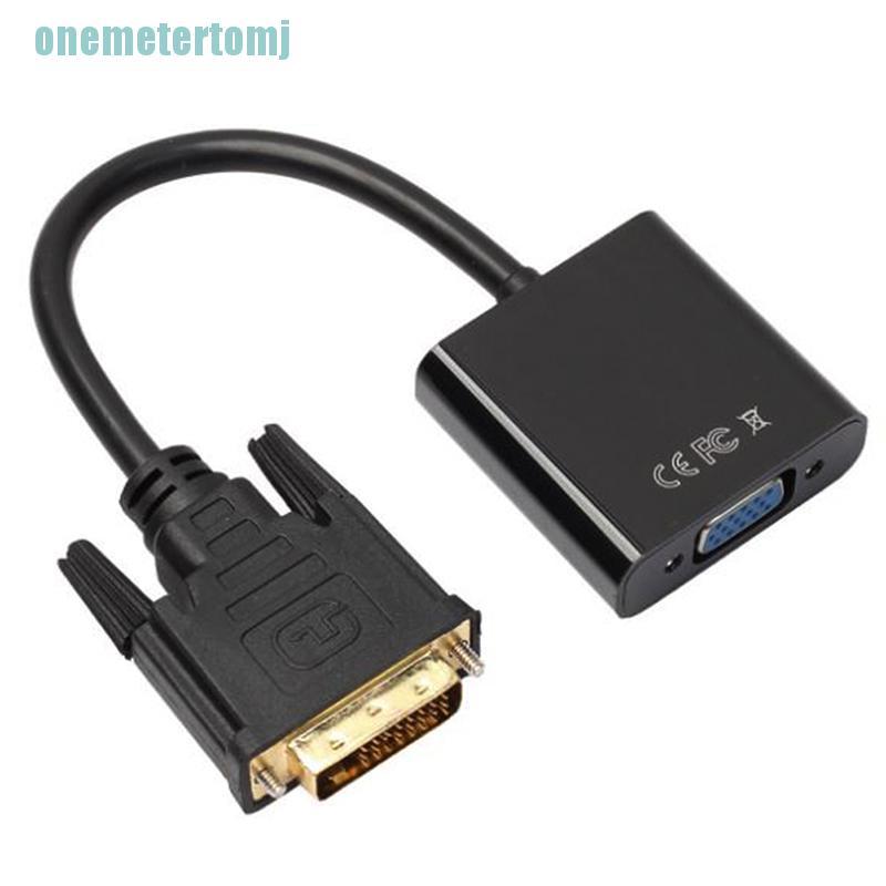 Cáp Chuyển Đổi Video 24 + 1 25pin Dvi-D Sang Vga 15pin Cho Ps3 Ps4 Pc