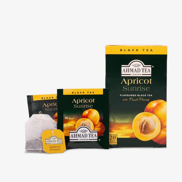 Trà Mơ vàng Ahmad - Ahmad Apricot Sunrise 40g/20bags (túi lọc có bao thiếc - 20 túi/hộp)