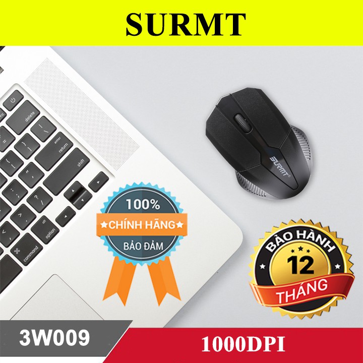 Chuột máy tính SURMT 3W009 ♥️Freeship♥️ Chuột máy tính không dây Surmt chính hãng - Fuhlen A09B A06G