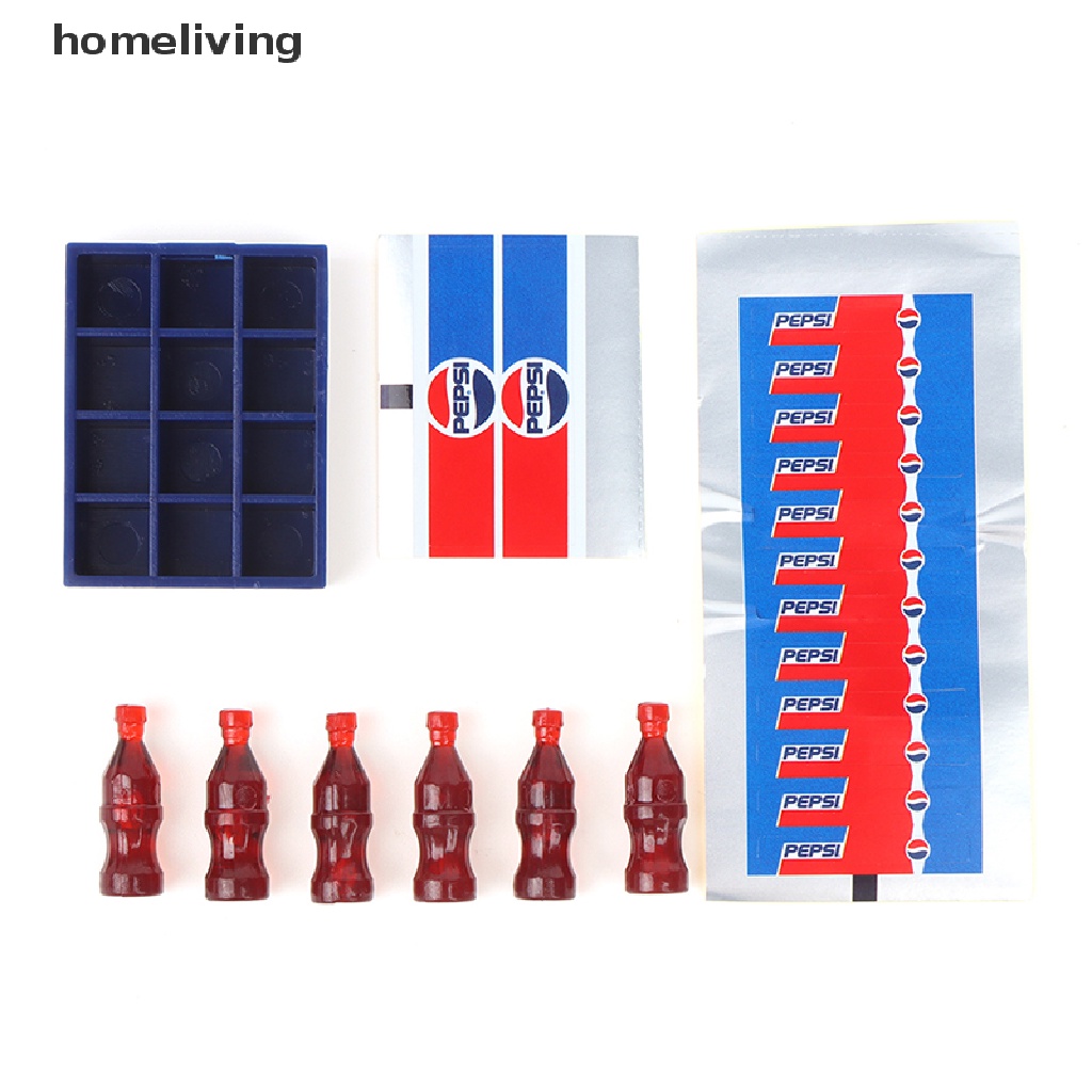 Bộ 12 Món Đồ Uống Mini Trang Trí Nhà Búp Bê